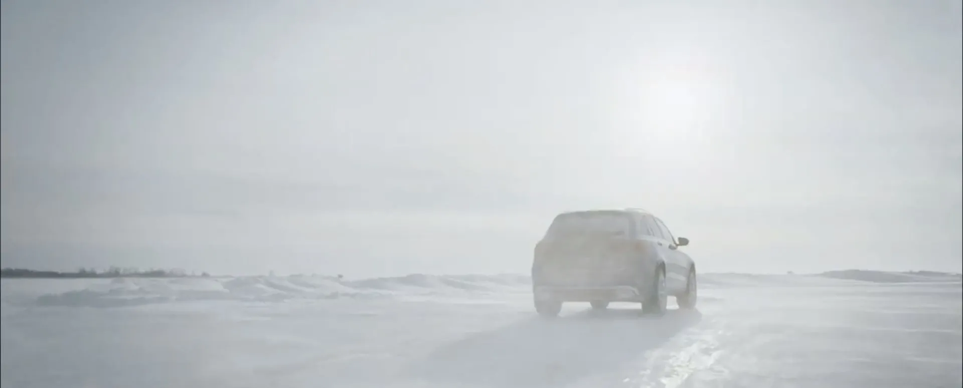 Même 40 ° C n'est pas égal à la traction intégrale 4MATIC