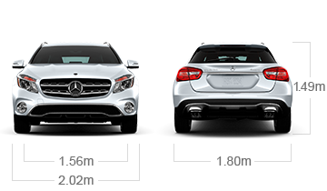 GLA250W4 Front/back Image