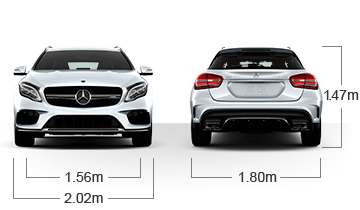 GLA45W4 Front/back Image