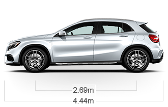 GLA45W4 Side Image