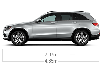 GLC350E4 Side Image