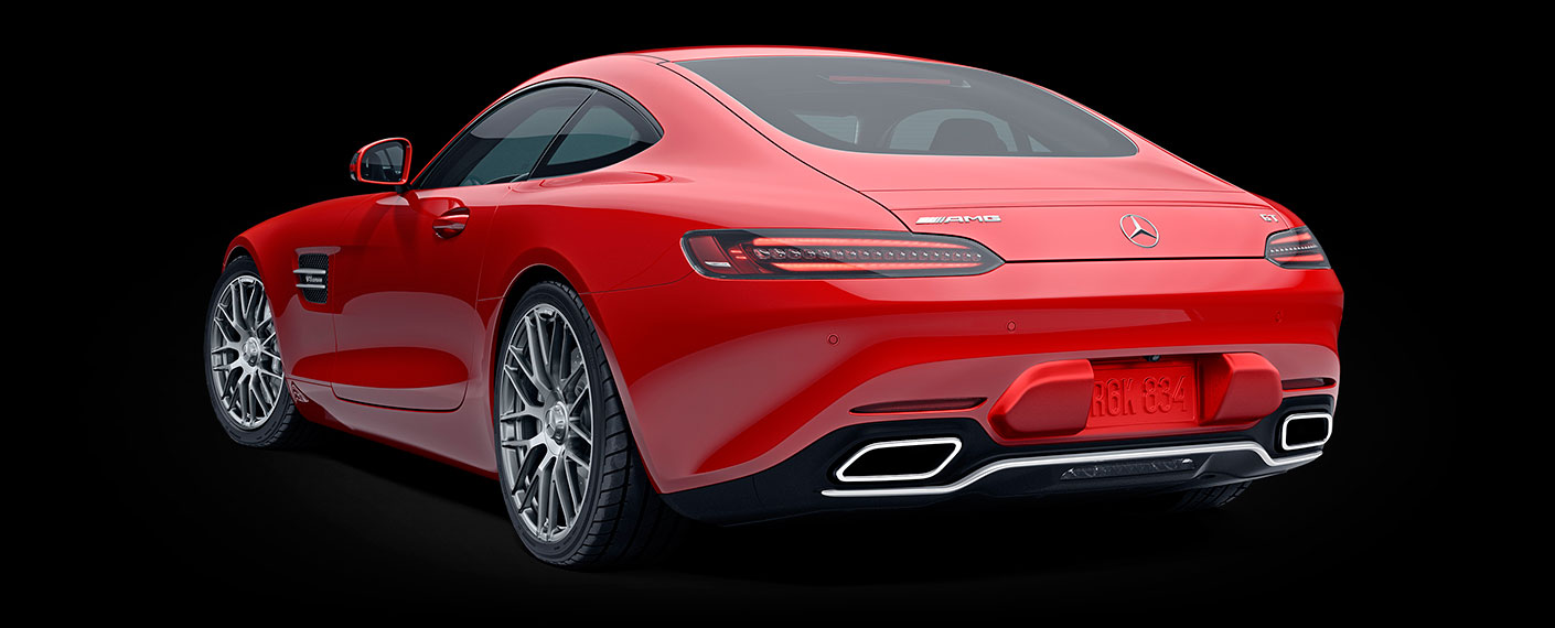 Design du coupé Mercedes-AMG GT, GT S et GT C 2018